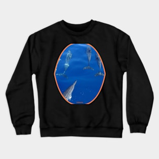 fish, cute fish, fish colorful, fish coral, beatiful fish Crewneck Sweatshirt